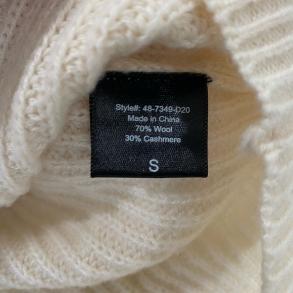 Jenni Kayne wool cashmere v-neck sweater - Picture 6 of 10